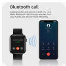 X8 Relógio à prova d'água inteligenteBluetooth Call Heart Rate  Smartwatch